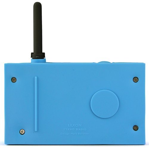 Lexon Tykho Rubber Radio Light Blue N4