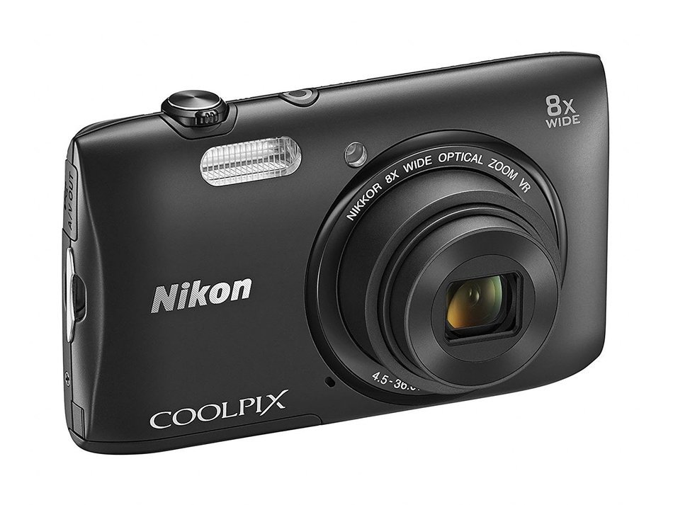 Nikon COOLPIX S3600 20.1 MP Digital Camera with 8x Zoom NIKKOR Lens and 720p HD Video (Red) (Discontinued by Manufacturer) N15