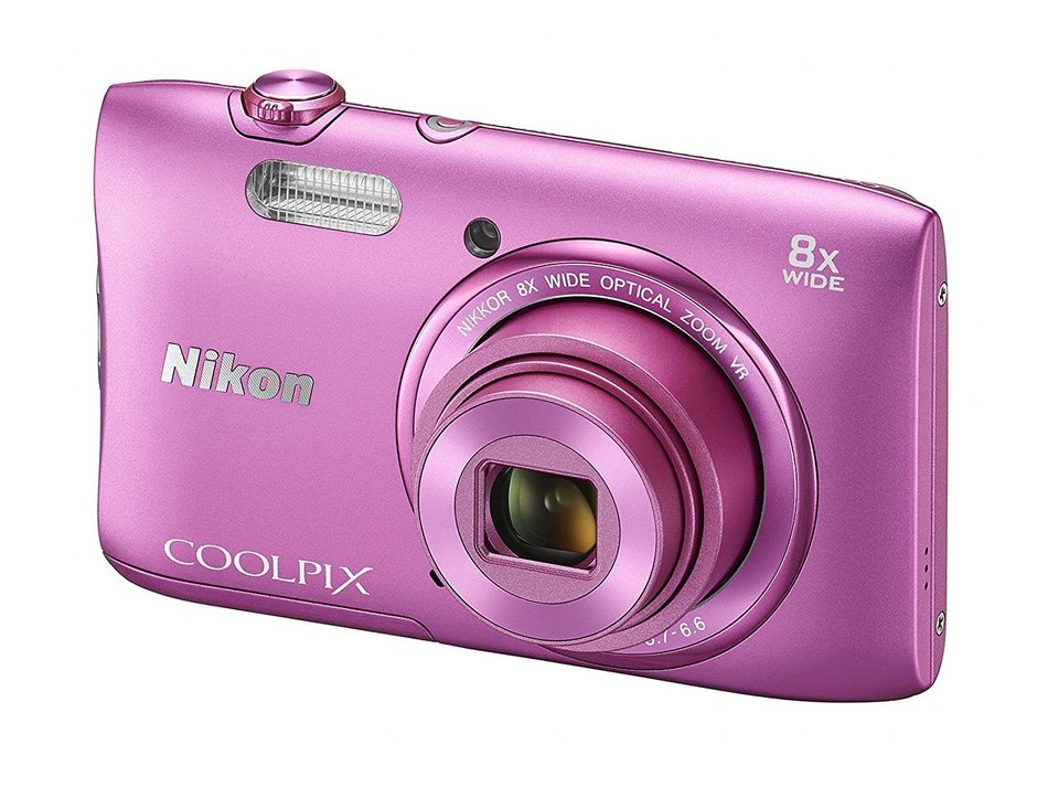 Nikon COOLPIX S3600 20.1 MP Digital Camera with 8x Zoom NIKKOR Lens and 720p HD Video (Red) (Discontinued by Manufacturer) N16