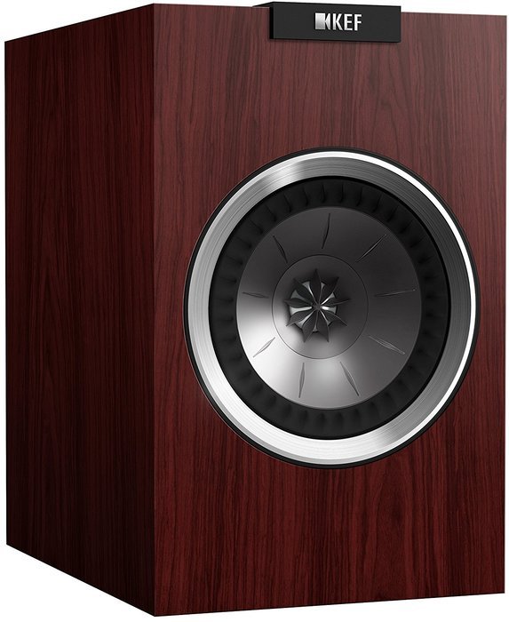 KEF R100 Bookshelf Loudspeaker - High Gloss Piano Black (Pair)