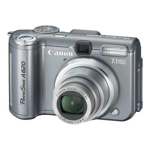 Canon Powershot A620 7.1MP Digital Camera with 4x Optical Zoom N6