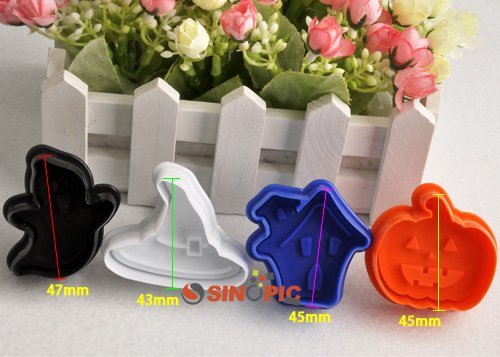 ZNU Easter Day Cake Cookie Decorating Cutters Fondant Sugarcraft Plunger Set Mold Tools N6