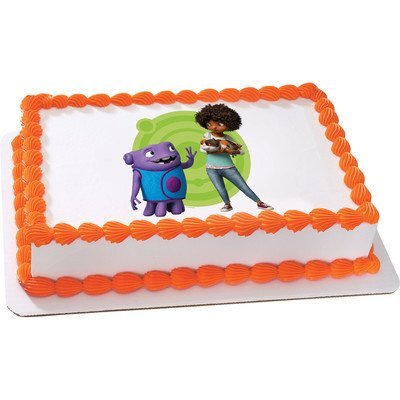Dreamworks Home Edible Icing Image Cake Topper 6 inch Round