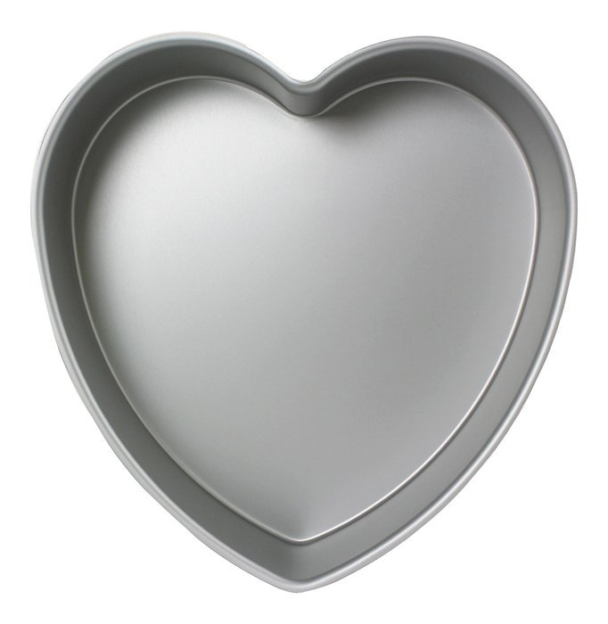 PME 3" Deep Aluminium Heart Shaped Cake Tin Pan - 8" Inch