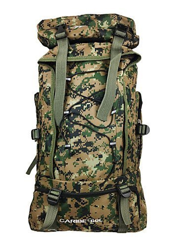 SB@Camouflage Outdoor Mountaineering Bags 60l Capacity Shoulder Bag Men And Women Travel Backpack Camping Bag...