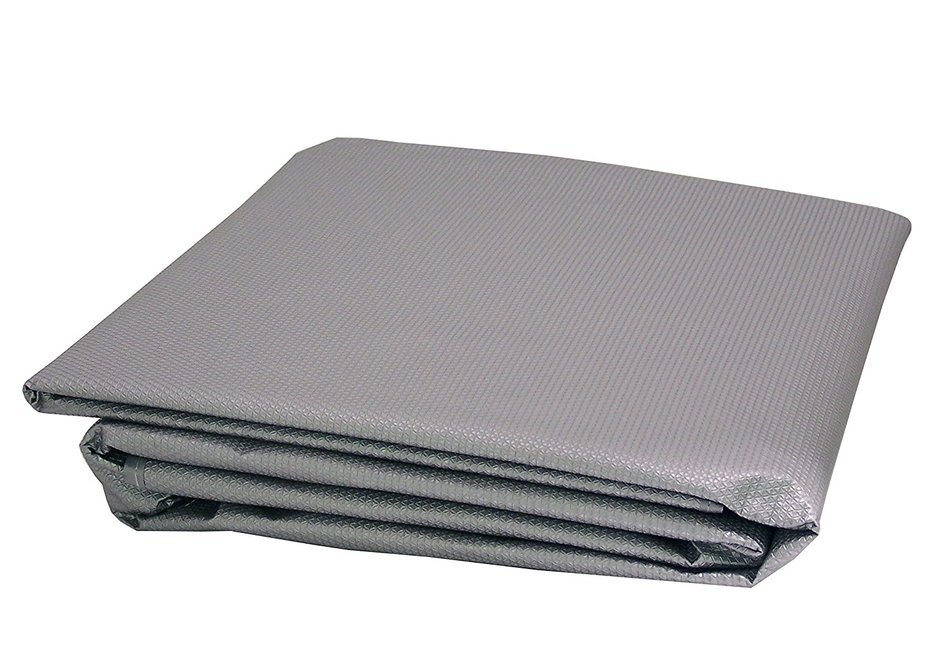 WJ Dennis & Company 15 Square Central Air Conditioner Cover, 34-Inchw x 30-Inchh x 34-Inchd, Grey