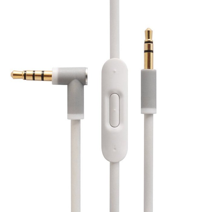 Replacement Audio Cable Cord w/ In-line Remote & Microphone for Beats by Dr Dre Headphones Solo Studio Pro Detox... N8