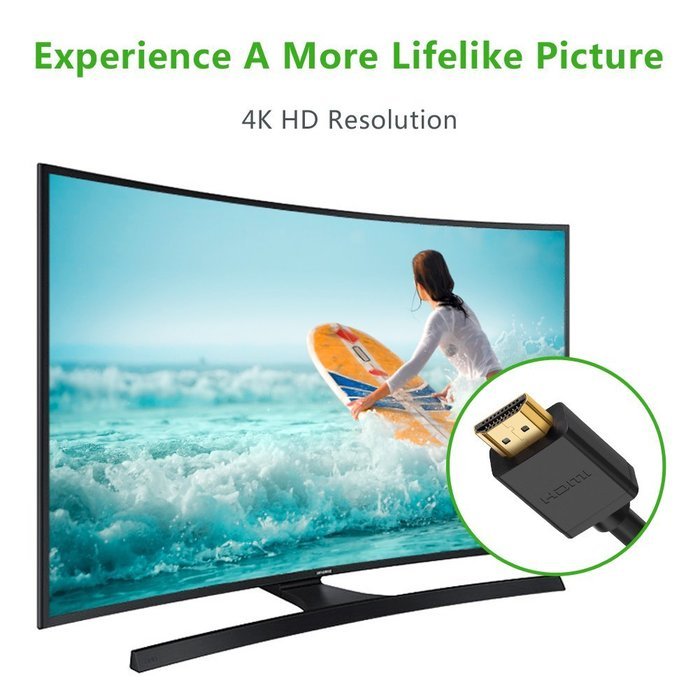 Right Angle HDMI Cable, Ugreen HDMI 1.4 High Speed 90 Degree HDMI Cable with Ethernet Supports 4K2K Resolution... N4