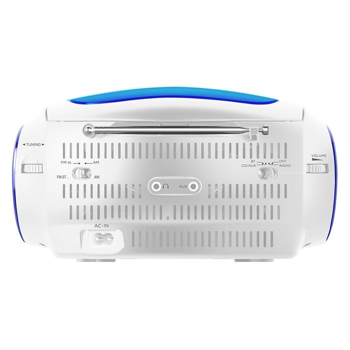 Ematic EBB9224BK CD Bluetooth Boombox (Black) N10