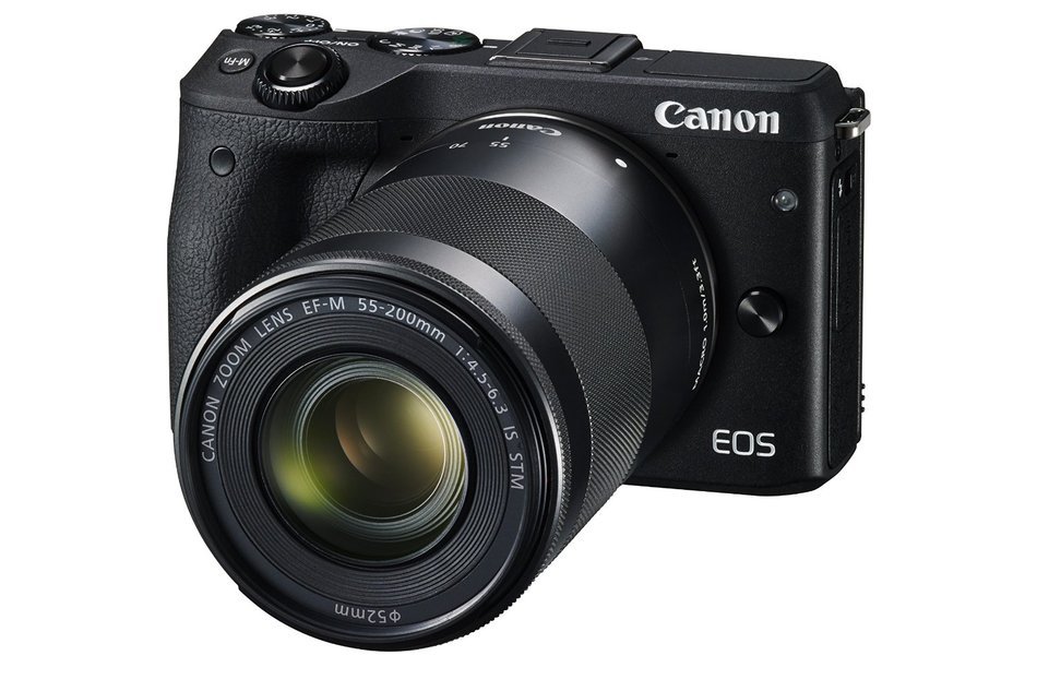 Canon EOS M3 Mirrorless Camera Kit with EF-M 18-55mm Image Stabilization (IS) STM and EF-M 55-200mm Image Stabilization... N26