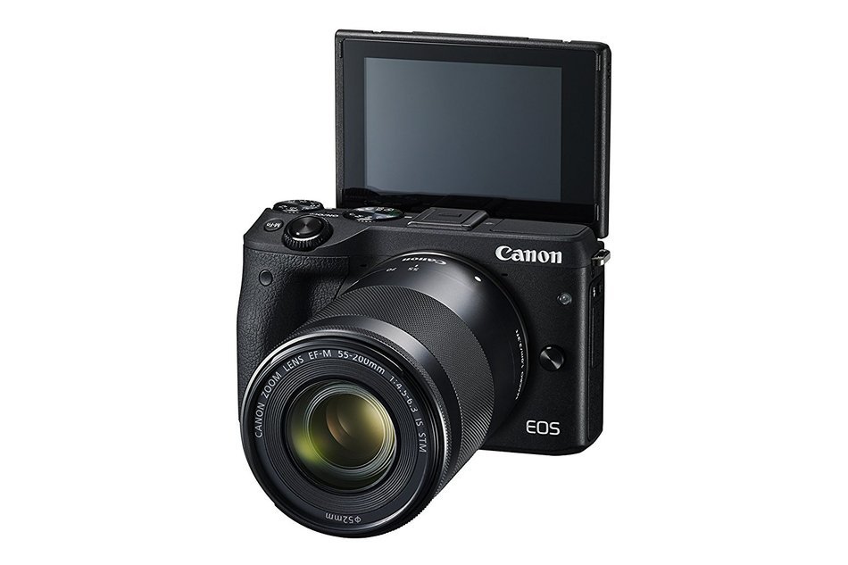 Canon EOS M3 Mirrorless Camera Kit with EF-M 18-55mm Image Stabilization (IS) STM and EF-M 55-200mm Image Stabilization... N29