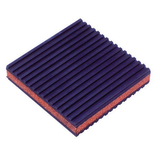 DiversiTech MP-2C Rubber/Cork Anti-Vibration Pad, 2" x 2" x 7/8"