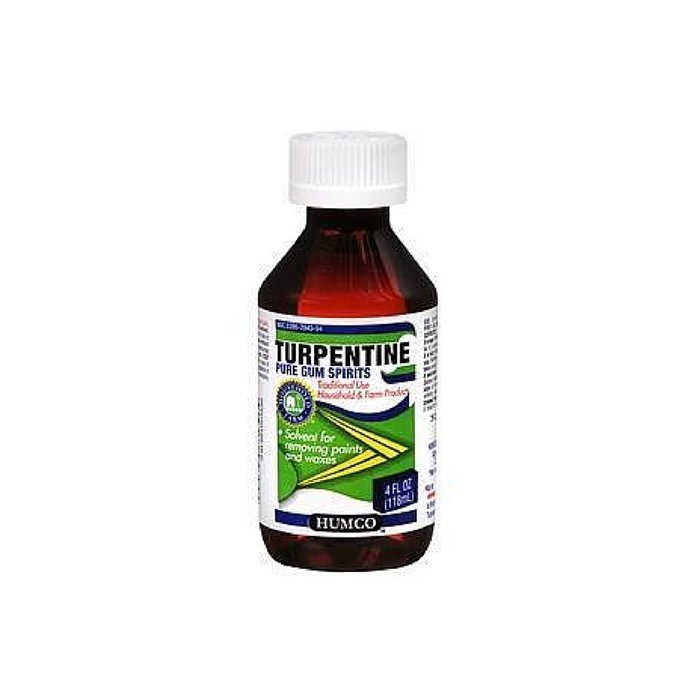 TURPENTINE GUM SPIRITS 4 OZ by Marble Medical