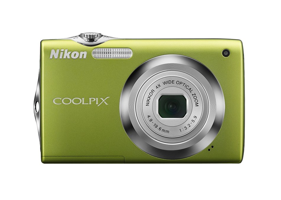 Nikon Coolpix S3000 12.0MP Digital Camera with 4x Optical Vibration Reduction (VR) Zoom and 2.7-Inch LCD (Green) N7