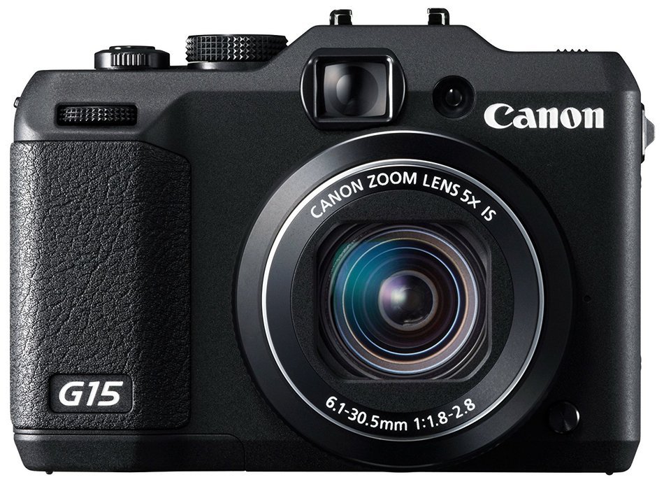 Canon Digital Camera PowerShot G15 12.1MP F1.8 5x Optical Zoom PSG15 - International Version N4