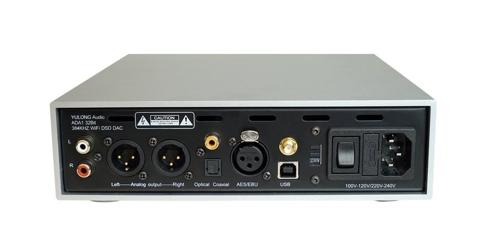 YuLong ADA1 WiFi DSD 32 bit 384KHZ DAC Headphone Amplifier (Black without WiFi)