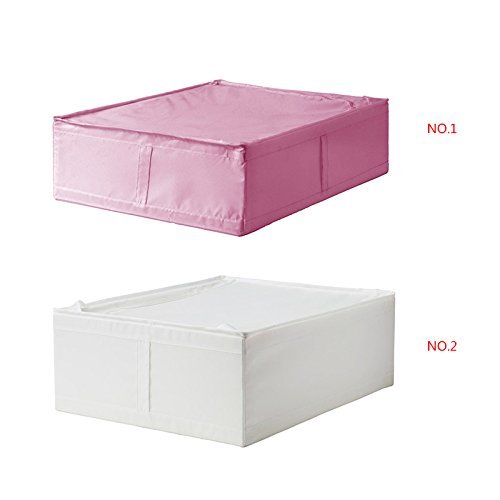 MuLuo Quilt Collapsible Storage Box Storage Box Washble Cloth Laundry Storage Material Storage Box Violet N2
