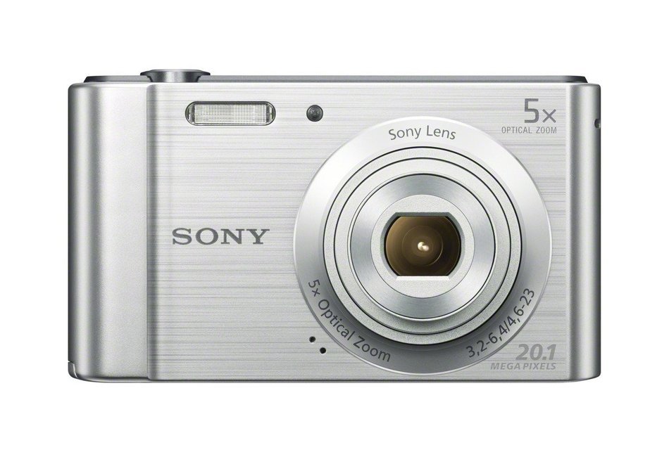Sony W800/S 20.1 MP Digital Camera (Silver) N8