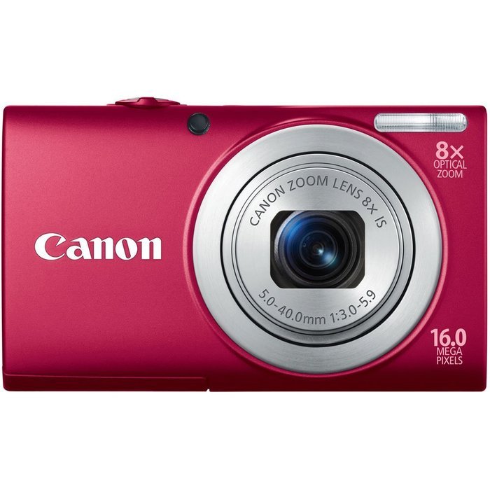 Canon PowerShot A4000IS 16.0 MP Digital Camera with 8x Optical Image Stabilized Zoom 28mm Wide-Angle Lens with... N14