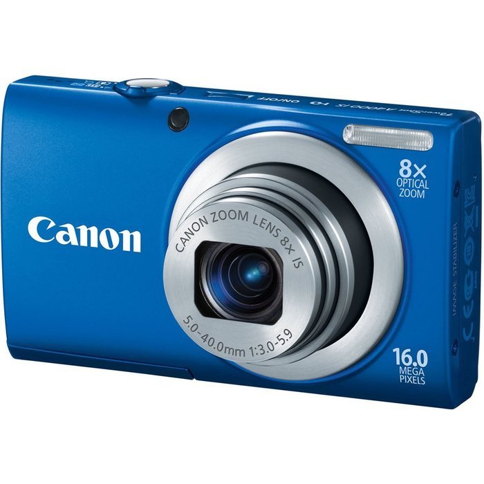 Canon PowerShot A4000IS 16.0 MP Digital Camera with 8x Optical Image Stabilized Zoom 28mm Wide-Angle Lens with... N16