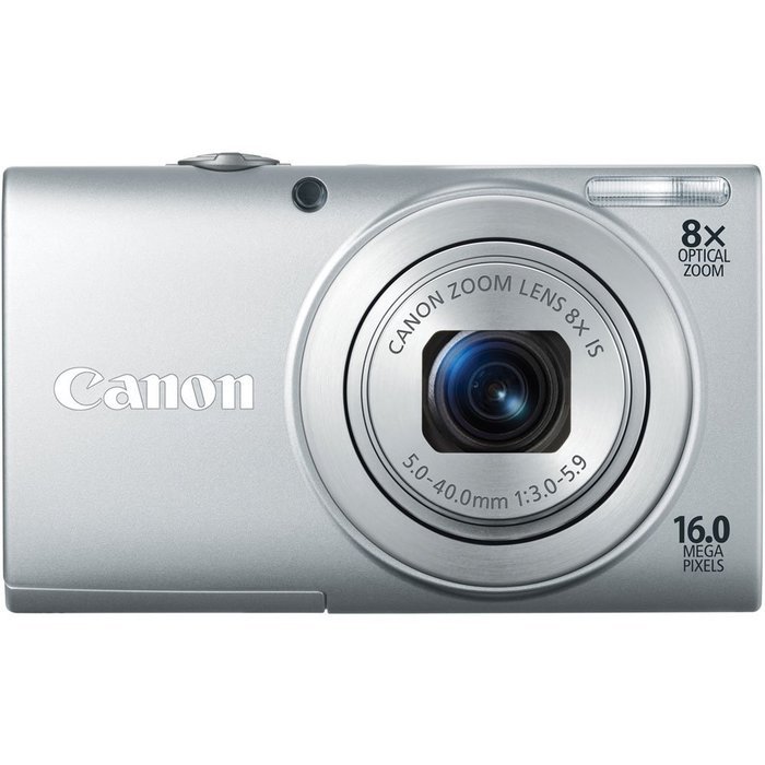 Canon PowerShot A4000IS 16.0 MP Digital Camera with 8x Optical Image Stabilized Zoom 28mm Wide-Angle Lens with... N17