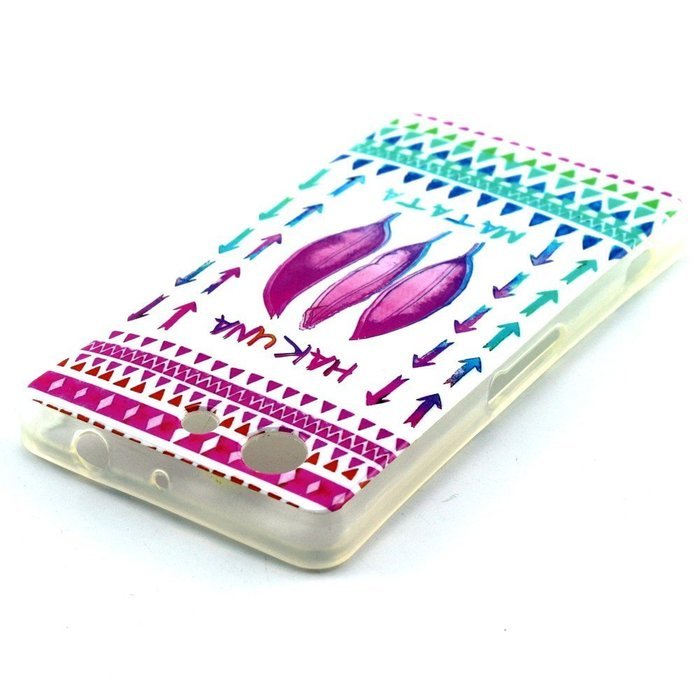 Xperia Z3 Case, Firefish [Shock Absorbent] [Slim Fit] [Anti Slip] Design Clear TPU Gel Silicone Soft Protective... N9
