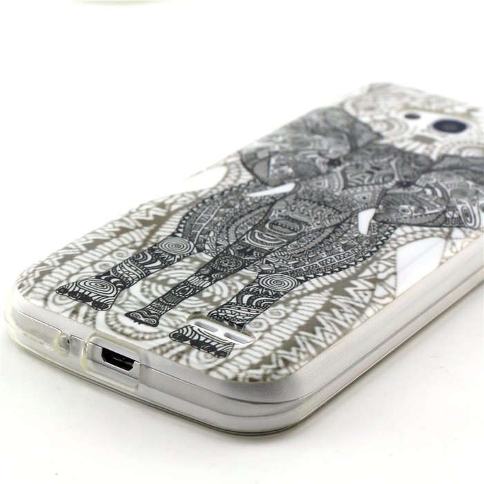 Xperia Z3 Case, Firefish [Shock Absorbent] [Slim Fit] [Anti Slip] Design Clear TPU Gel Silicone Soft Protective... N13