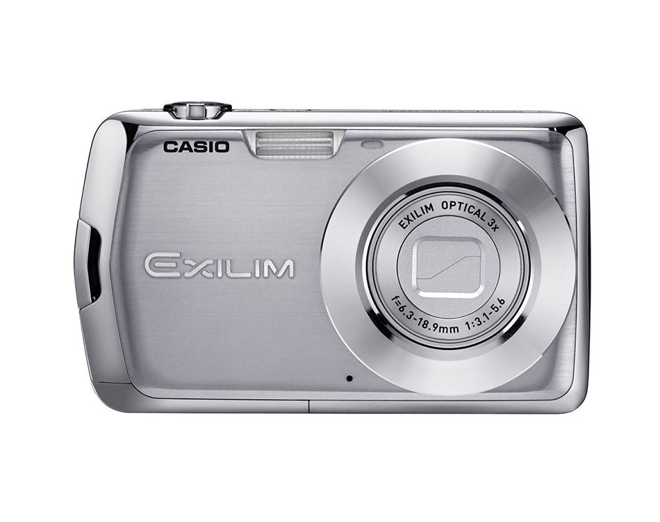 Casio Exilim EX-S5 10.1MP Digital Camera with 3x Optical Zoom and 2.7 inch LCD (Silver) N12
