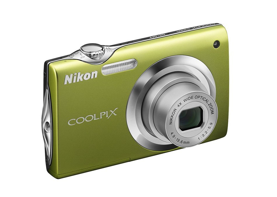 Nikon Coolpix S3000 12.0MP Digital Camera with 4x Optical Vibration Reduction (VR) Zoom and 2.7-Inch LCD (Green) N16