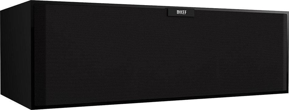 KEF R600c Center Channel Loudspeaker - High Gloss Piano Black (Single)