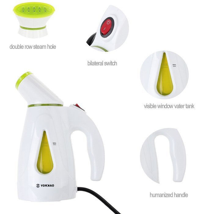 Refaxi Garment Steamer Portable Handheld Fabric Steamer Powerful Clothes Steamer Perfect for Home and Travel N2