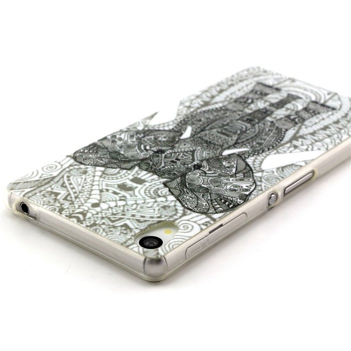 Xperia Z3 Case, Firefish [Shock Absorbent] [Slim Fit] [Anti Slip] Design Clear TPU Gel Silicone Soft Protective... N24