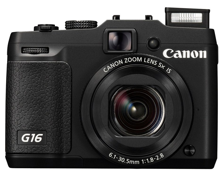 Canon PowerShot G16 12.1 MP CMOS Digital Camera with 5x Optical Zoom and 1080p Full-HD Video Wi-Fi Enabled N16