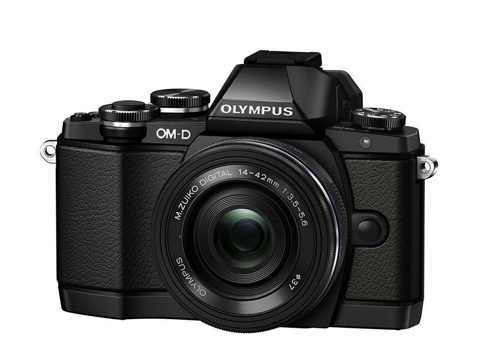 Olympus OM-D E-M10 (Black) with M.Zuiko ED 14-42mm F3.5-5.6 EZ Lens - International Version (No Warranty) N4