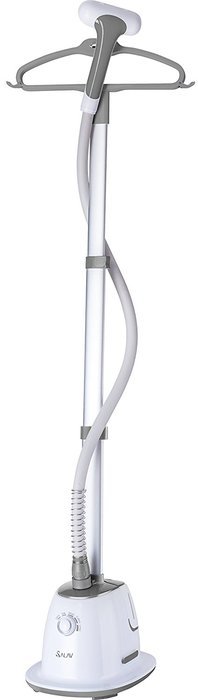 SALAV Professional Series GS60-BJ Wide Bar Garment Steamer with 360 Degrees Swivel Hanger, 1500 W, Gray N16