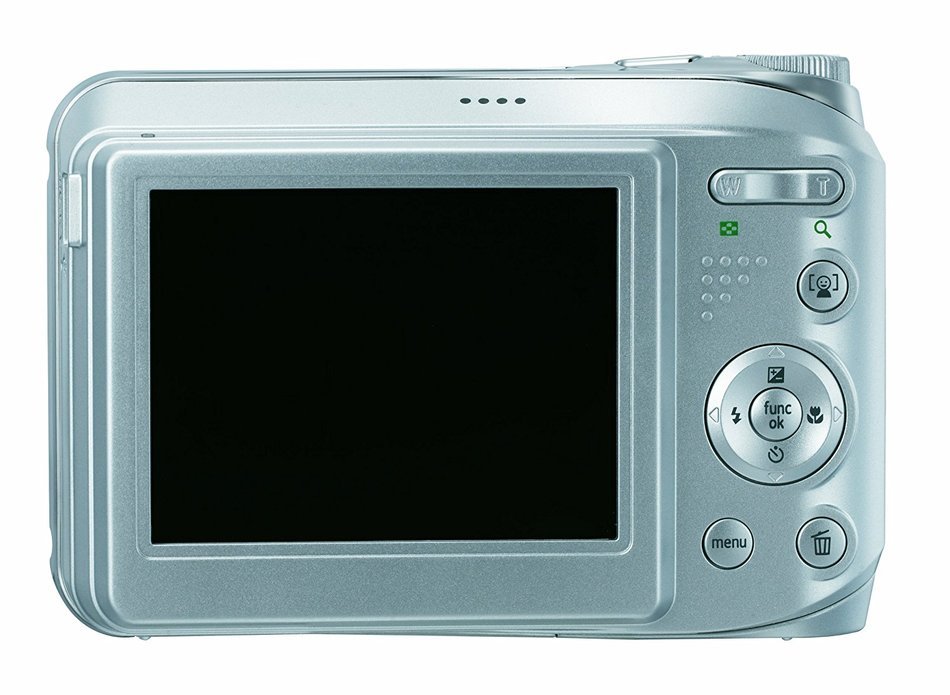 GE A1050-SL 10MP Digital Camera with 5X Optical Zoom and 2.5 Inch LCD with Auto Brightness - Silver N3