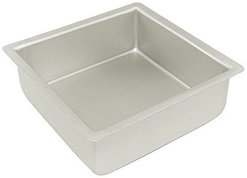 Fat Daddio's Square Cake Pan Solid Bottom 9" x9"x2"