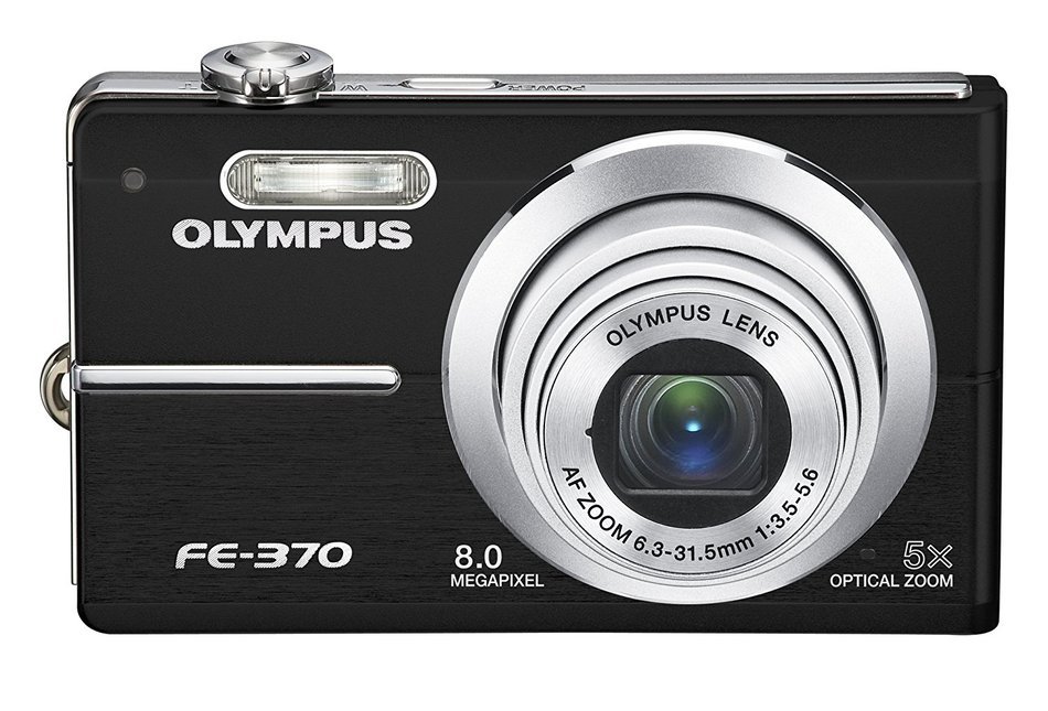 Olympus FE370 8MP Digital Camera with 5x Optical Dual Image Stabilized Zoom (Pink) N9