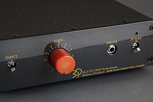 Bakoon Products Power amplifier SCA-7511MK3 SATRI-IC-EX Standard -Black