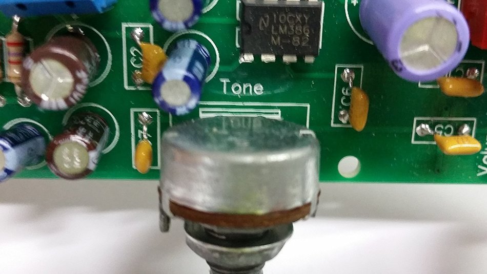 NightFire LM386 Audio Amplifier Kit - Built & Tested N5