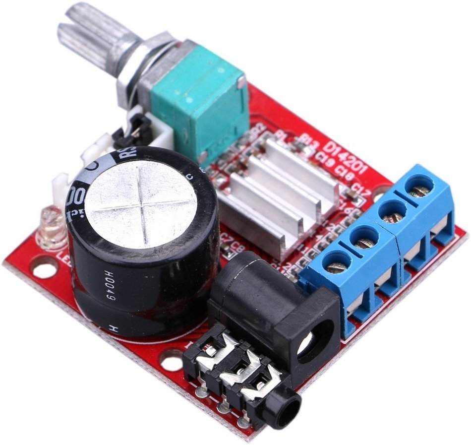 Yeeco TDA7377 DC 12V 35W+35W Digital Audio Power Amplifier Board 2.0 Dual-Channel Stereo Amp Board Amplify Module... N6