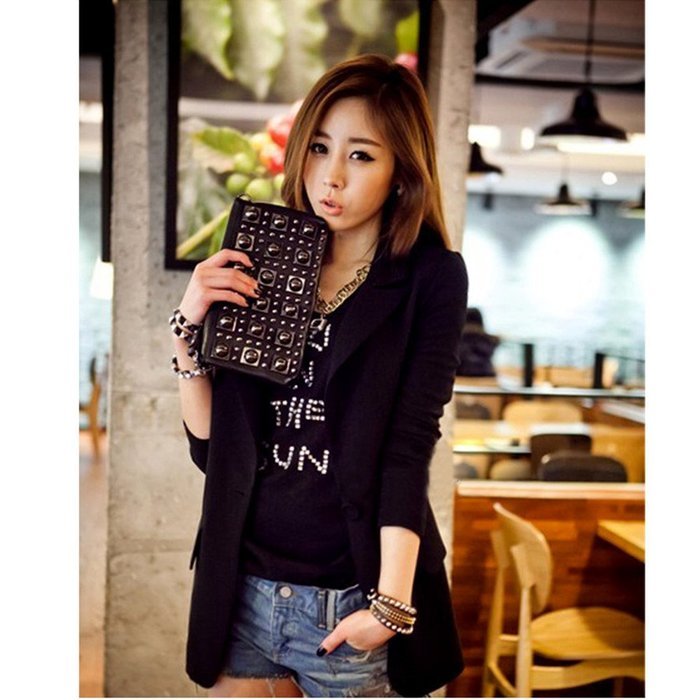 Evtech(tm) Women's New Fashion Style Casual Long-sleeved Thin Loose Drape Cardigan Coat Long Wraps Slim Outwear... N14