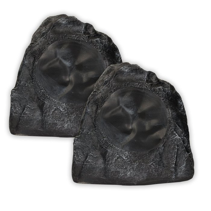 Acoustic Audio G8RS Outdoor Rock Speakers (Granite Grey)