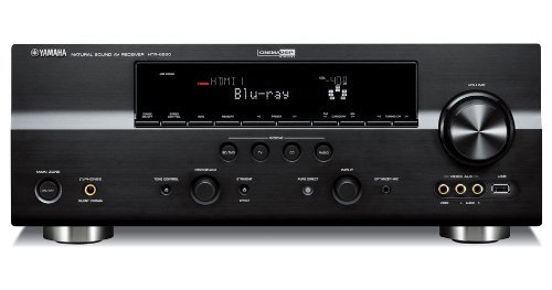 Yamaha HTR-6280BL 7.2-Channel Digital Home Theater Receiver (Black) (Discontinued by Manufacturer) N2