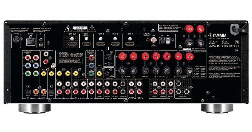 Yamaha HTR-6280BL 7.2-Channel Digital Home Theater Receiver (Black) (Discontinued by Manufacturer) N3