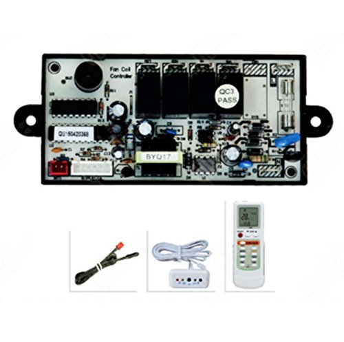 Universal FAN COIL CONTROLLER WITH REMOTE CONTROL & INDICATOR RECEIVER