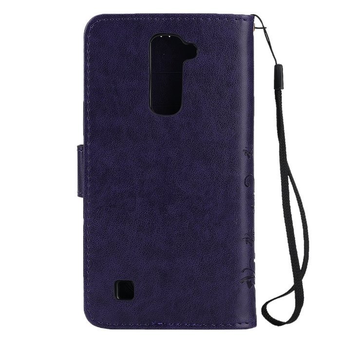LG K10 Case, LG K10 Wallet Case,PHEZEN Cute Bear Don't Touch My Phone Design PU Leather Wallet Case Stand Flip... N45