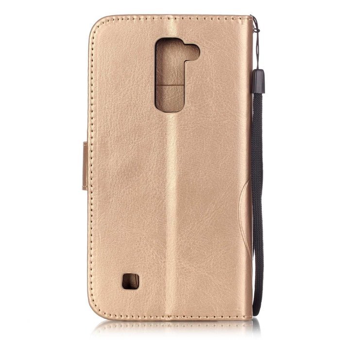 LG K10 Case, LG K10 Wallet Case,PHEZEN Cute Bear Don't Touch My Phone Design PU Leather Wallet Case Stand Flip... N49