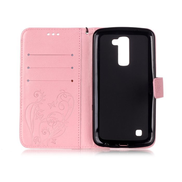 LG K10 Case, LG K10 Wallet Case,PHEZEN Cute Bear Don't Touch My Phone Design PU Leather Wallet Case Stand Flip... N58