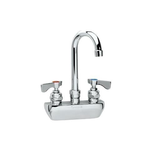 Krowne 14-400L Low Lead Faucet Splash Mount, 4 Centers, 3.5 Gooseneck ...